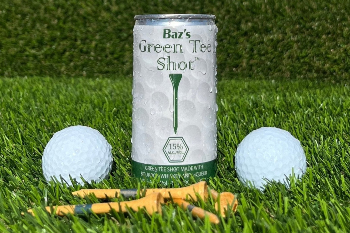 Baz's Green Tee Shot- 24 pack